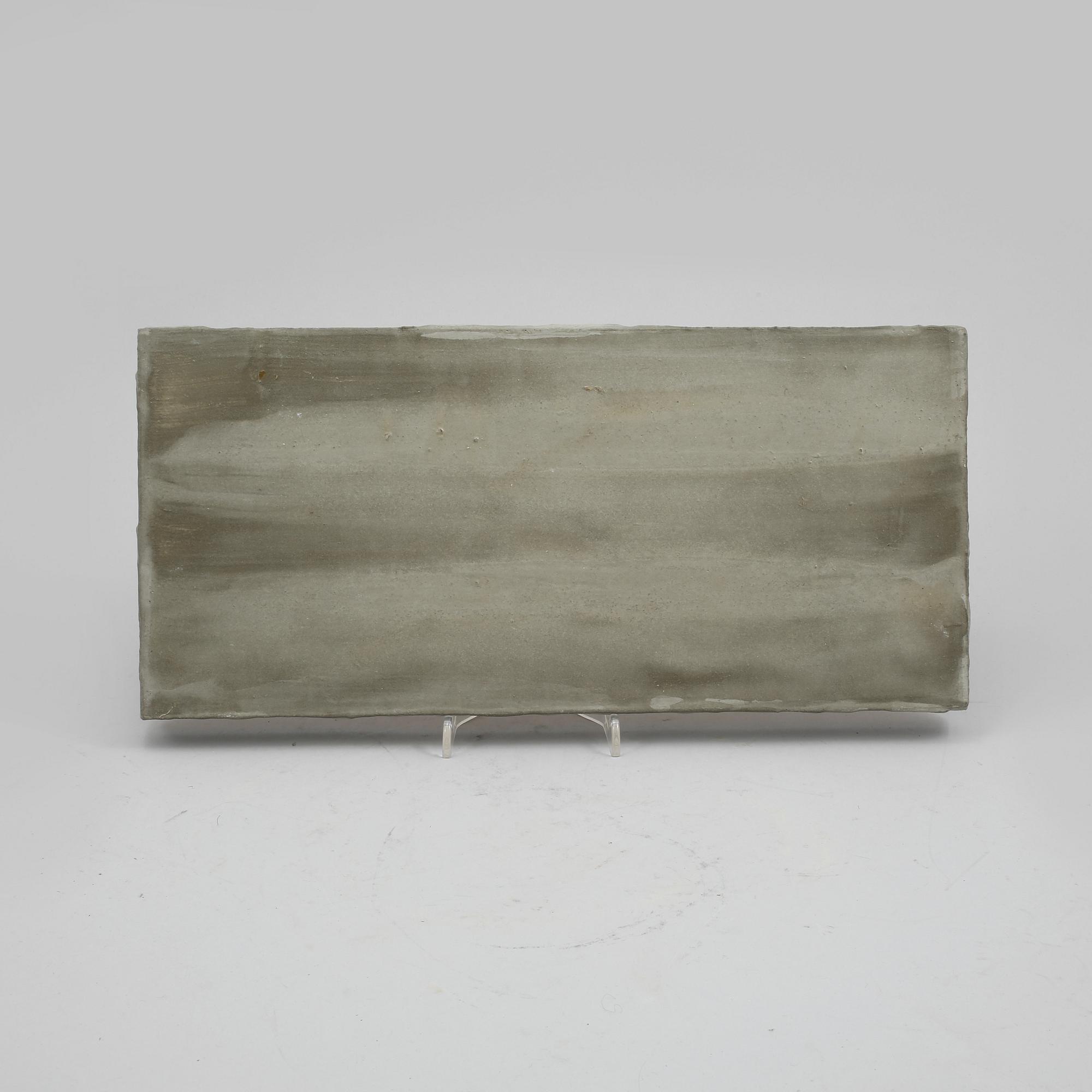 ENZO CACCIOLA, cement på textil,