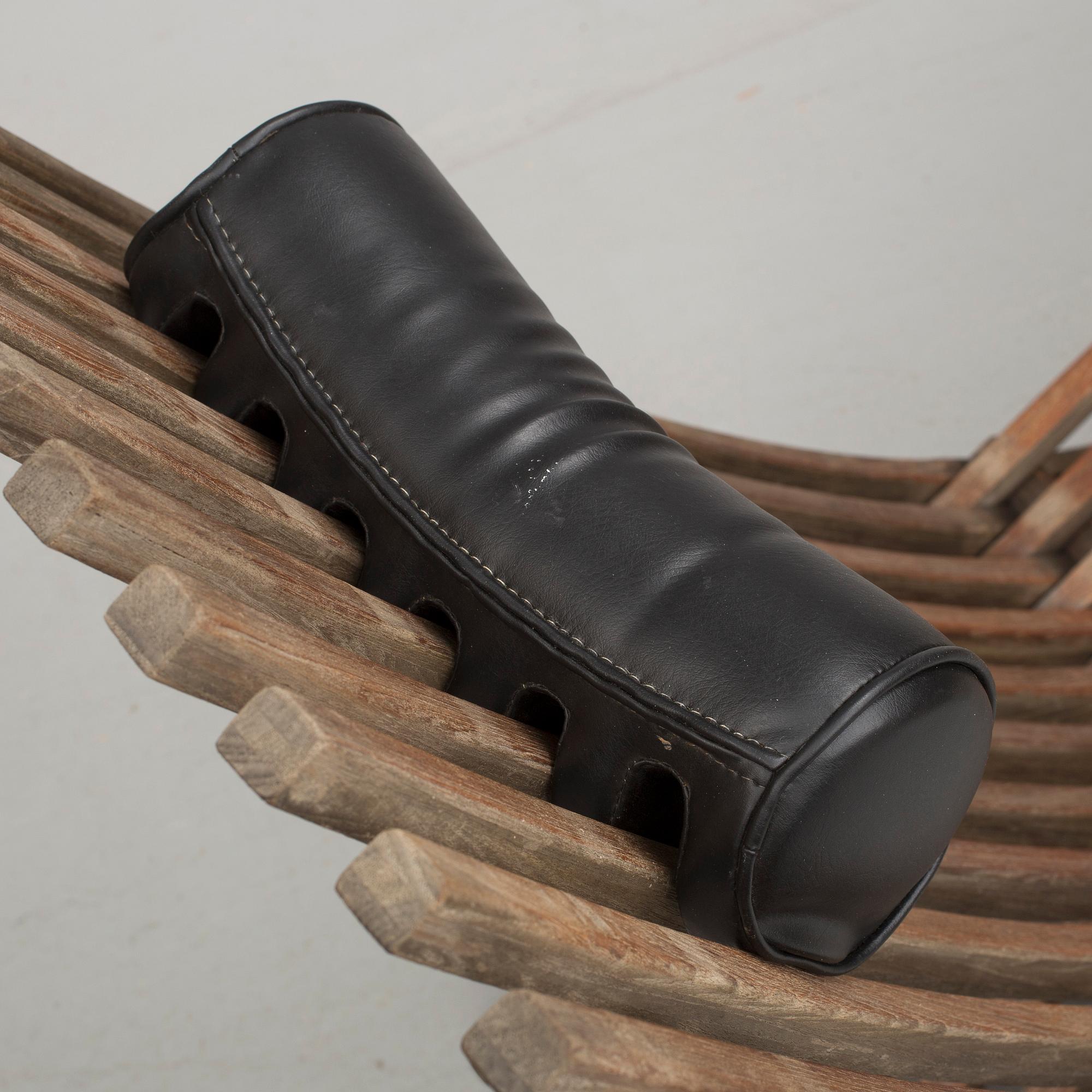 DÄCKSTOLAR, ett par, "Nozib", Nils-Ole Zib för Skargaarden, 2000-tal.