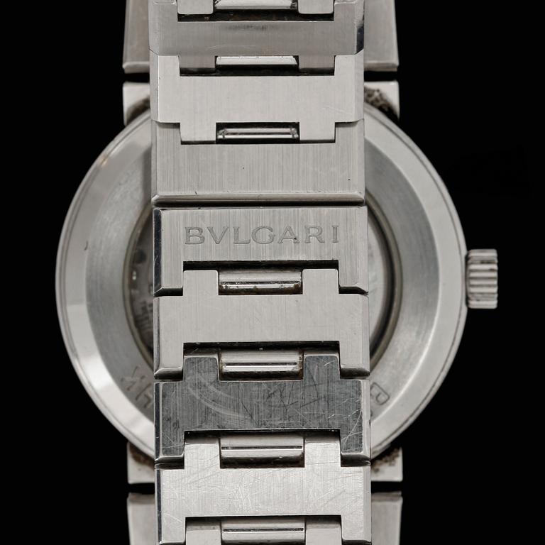 ARMBANDSUR, Bulgari, Hong Kong 10th, stål, automatisk, 1997.