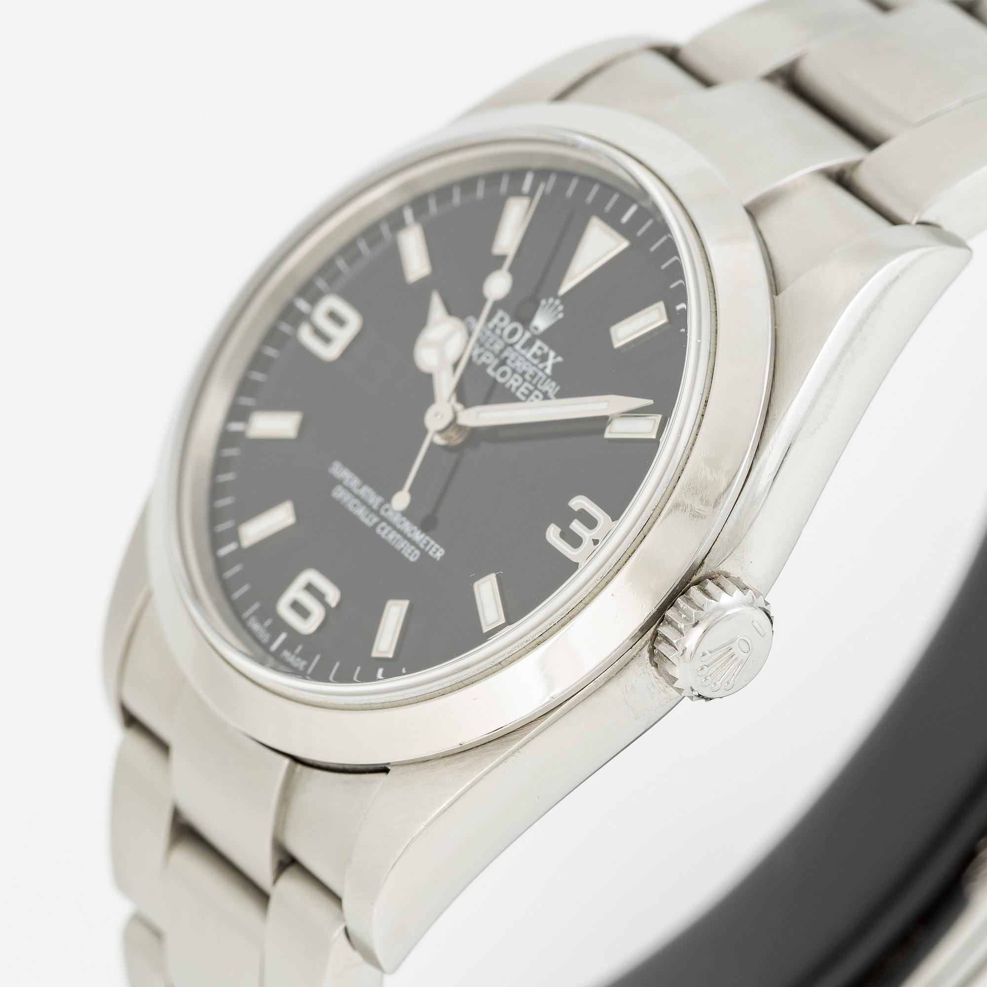 Rolex, Oyster Perpetual, Explorer, wristwatch, 36 mm.