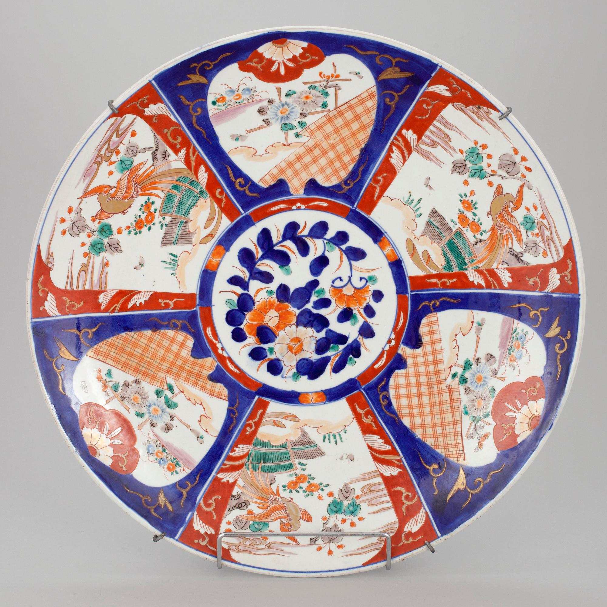 FAT, porslin, Imari, Japan 1800-tal.