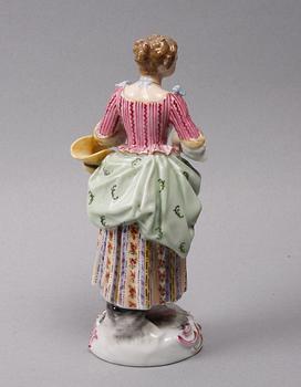 FIGURIN, porslin, 1800-tal.