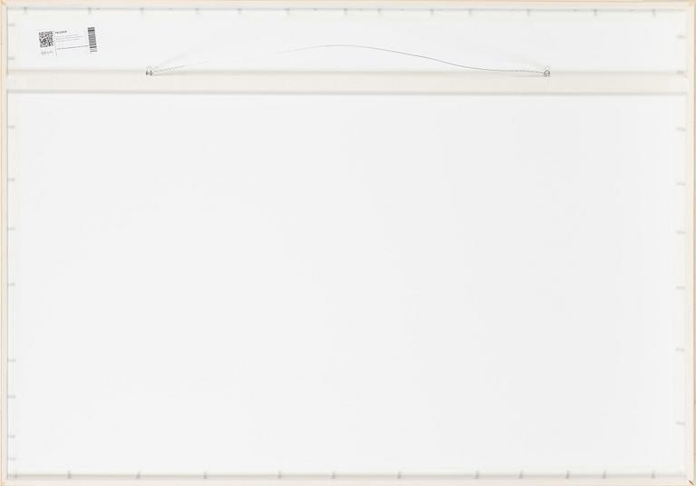 Christo & Jeanne-Claude, colour offset with textile application. Signed Christo in pencil.