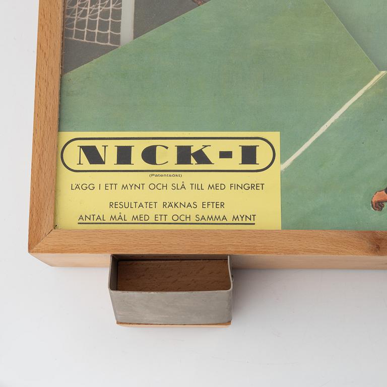 Fotbollsspel, "Nick-I", 1900-talets mitt.