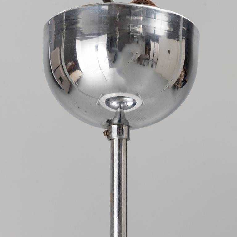 Harald Notini, a model '10646' ceiling lamp, Arvid Böhlmarks Lampfabrik, 1930's.