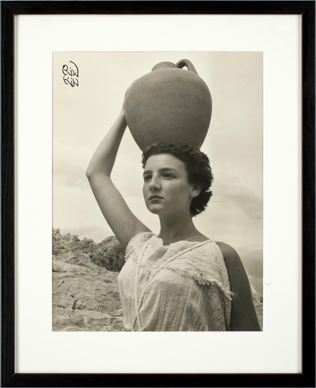 ANNA RIWKIN-BRICK, Silvergelatinfotografi, sign.