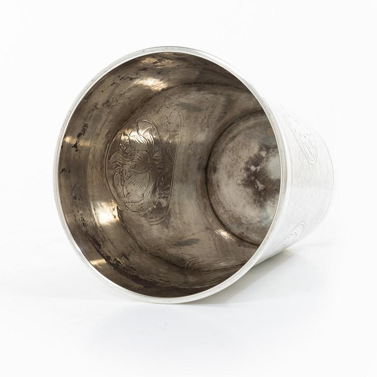 W.A. Bolin, A silver beaker, Stockholm 1947.