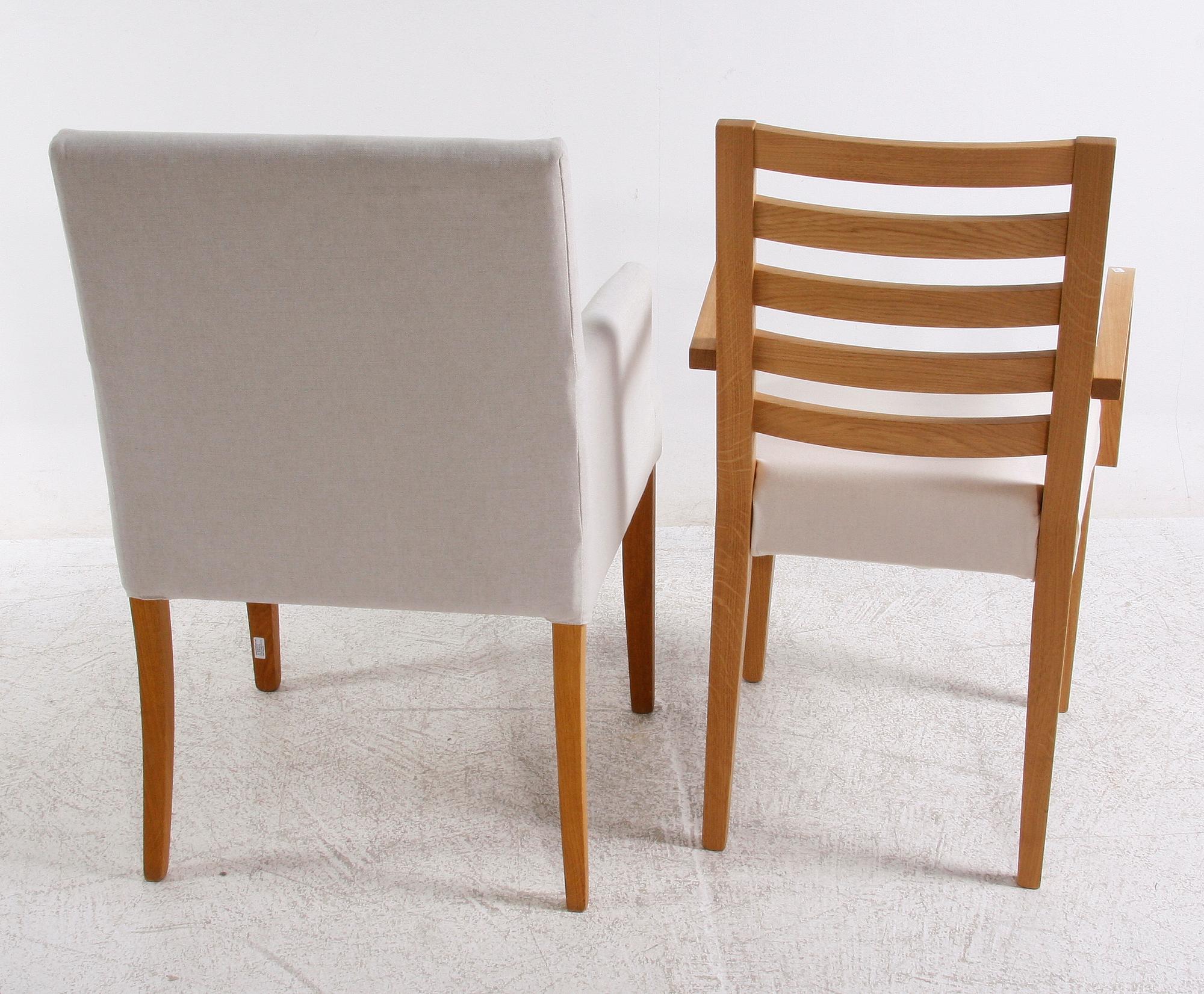 FÅTÖLJ SAMT KARMSTOL.