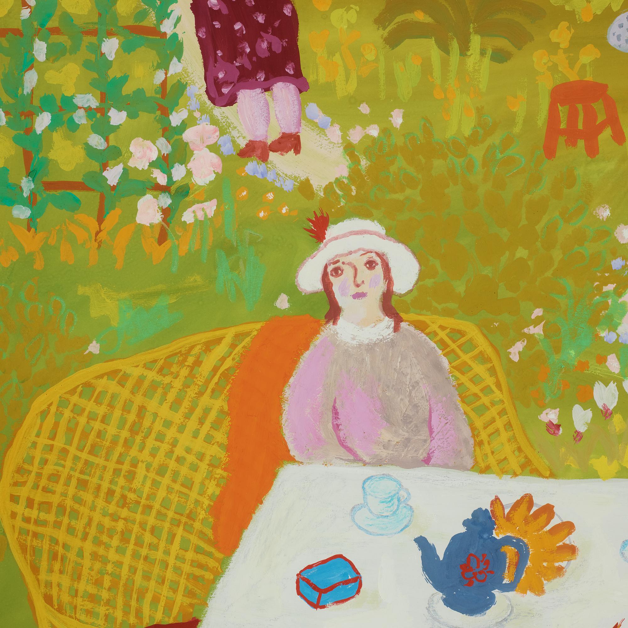LENNART JIRLOW, gouache, signed L. Jirlow.