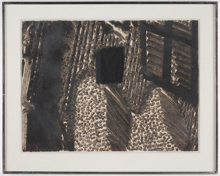 Howard Hodgkin, etching and aquatint, 1980. Signed and numbered 95/100.