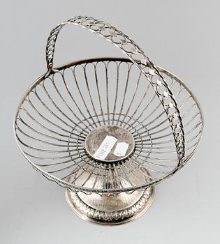 BRÖDKORG, silver, CP Lampa, 1825/1827.