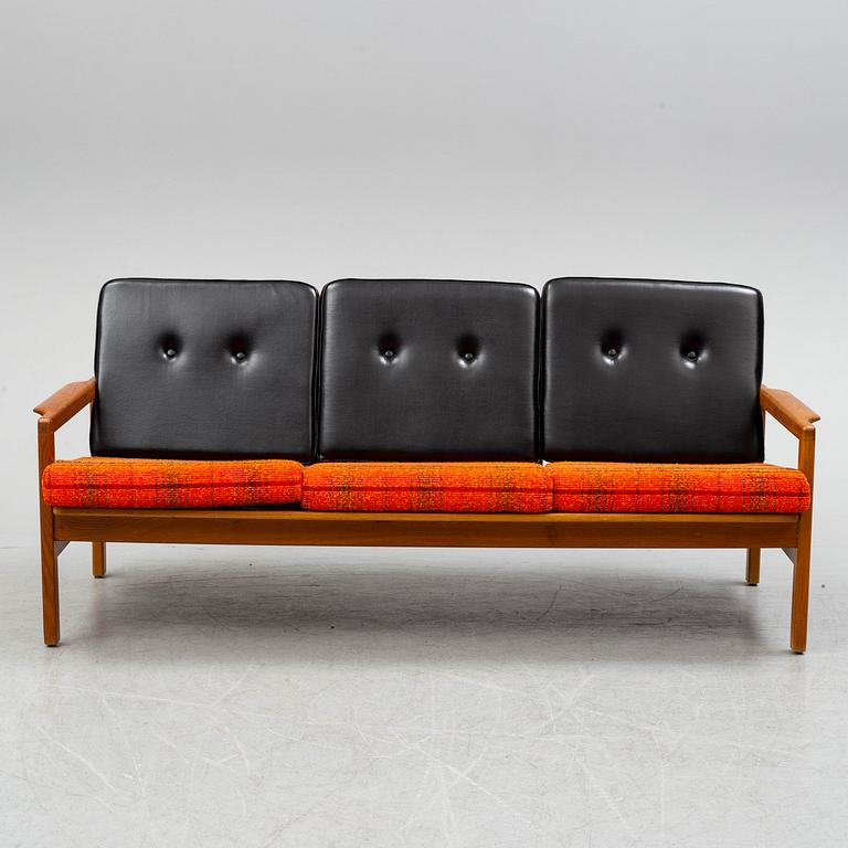 A 1960s sofa and easy chair.