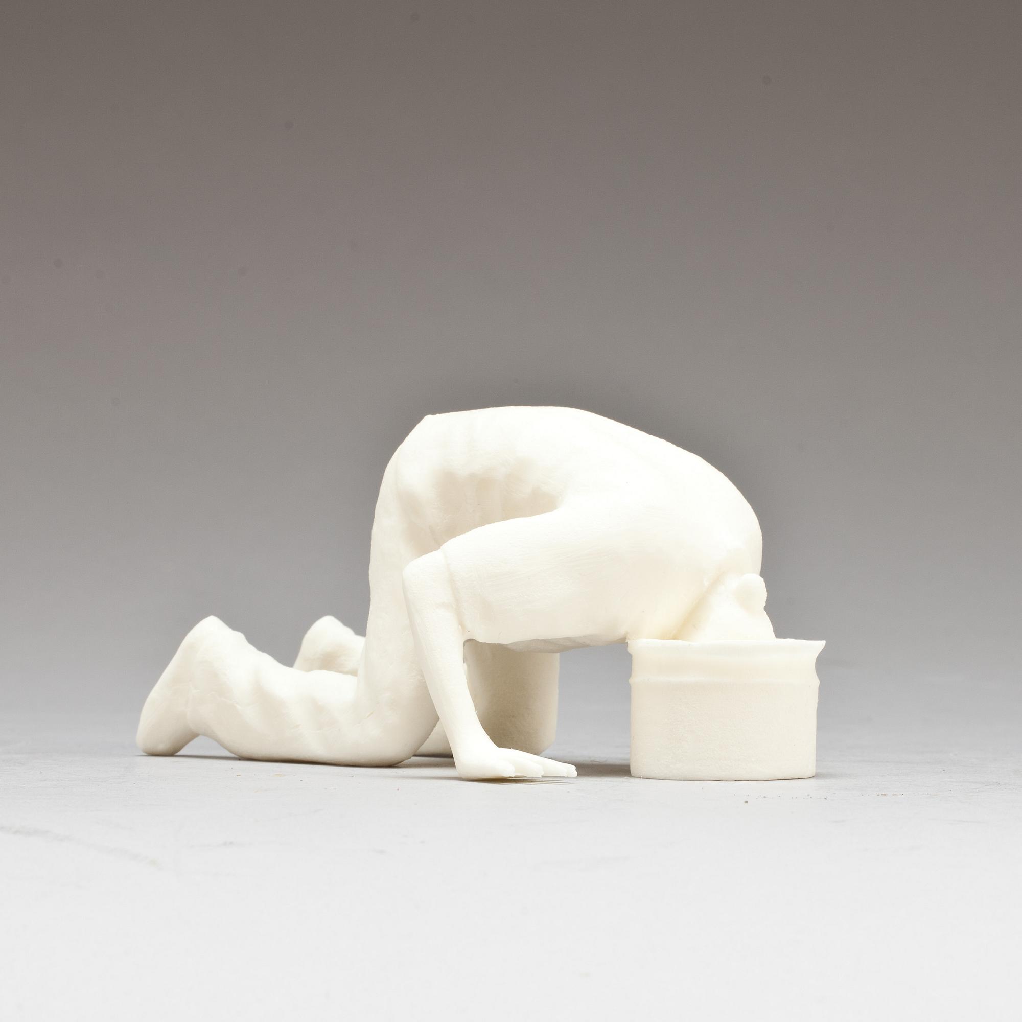 FREDRIK WRETMAN, skulptur, plast, monogramsignerad, daterad 10 samt numrerad 66/80.