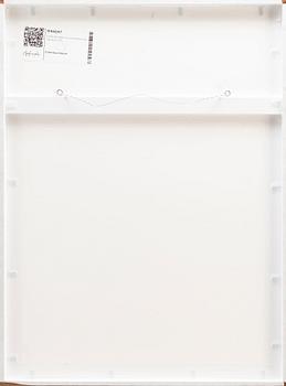 STEN EKLUND, hand colored etching, signed.