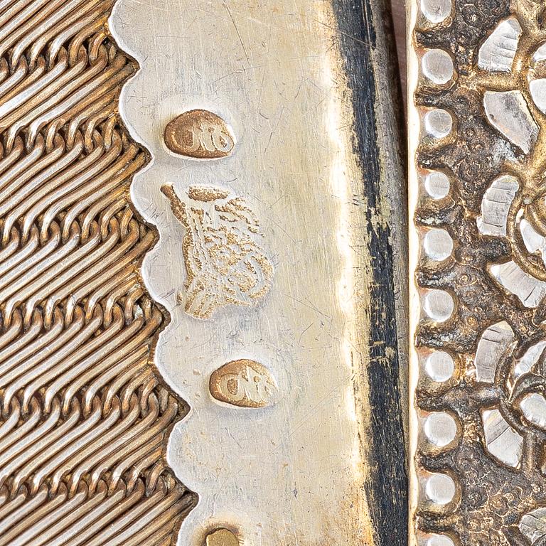 An Ottoman Empire silver belt, Turkey, circa 1880. Total weight approx. 418 g.