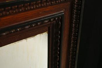 A late 19th century mirror.