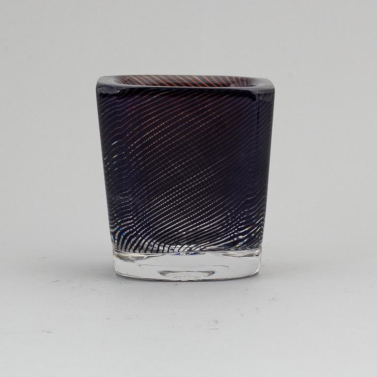 EDWARD HALD, a 'graal' vase, Orrefors, signed.