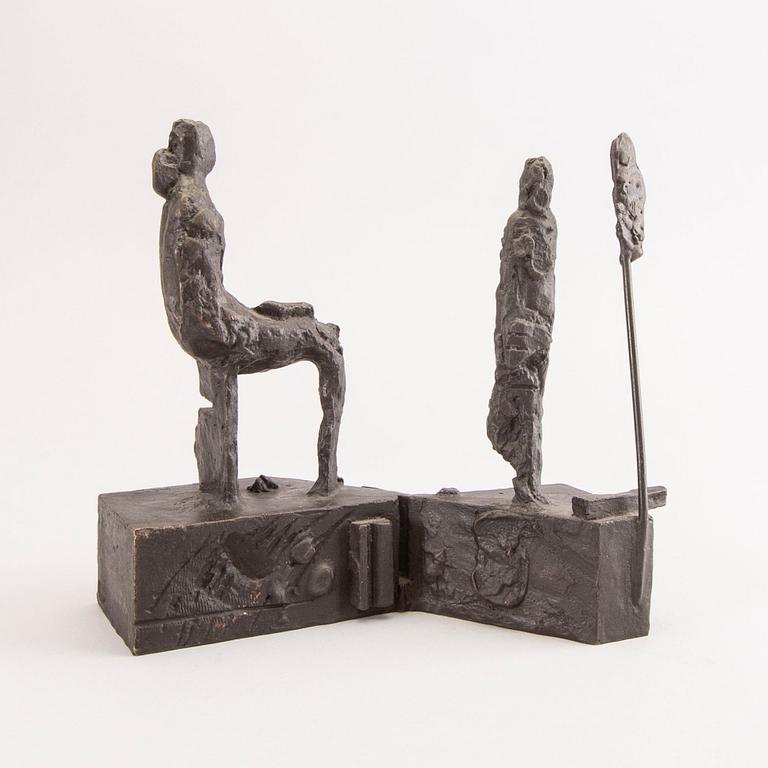 Martin Holmgren, a signed and dated bronze sculpture 1953.