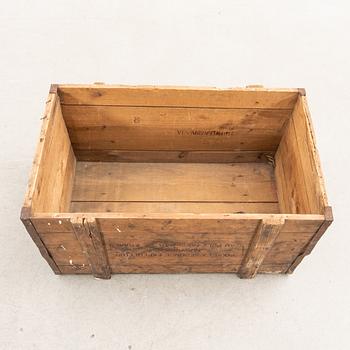 Transport box for the 2nd Polar Expedition, Norway 1898-1902.