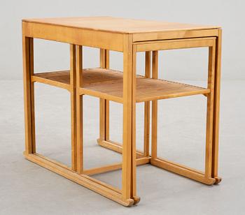 SATSBORD, tre delar. "Släden", Carl Malmsten. Modellen formgiven 1948.