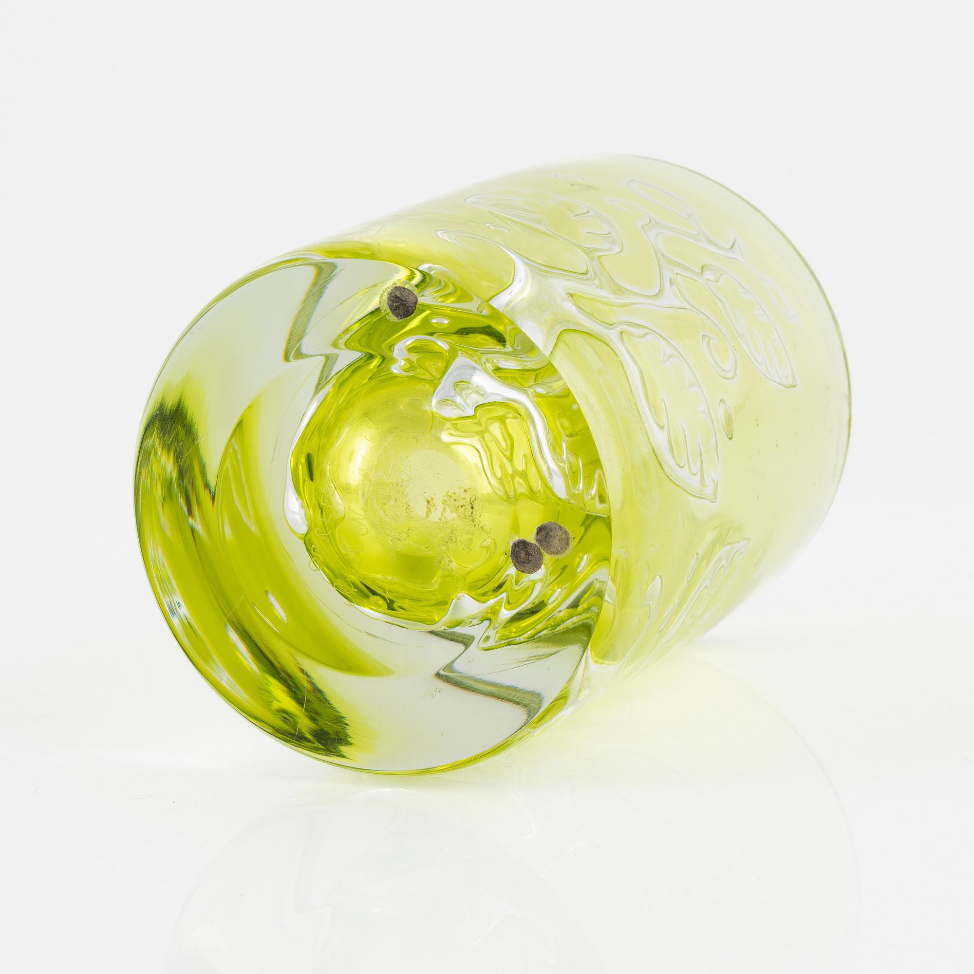 Olle Alberius, an Ariel vase, Orrefors, 1978.