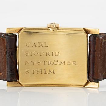 Omega, wristwatch, 23.8 x 27.6 (37) mm.