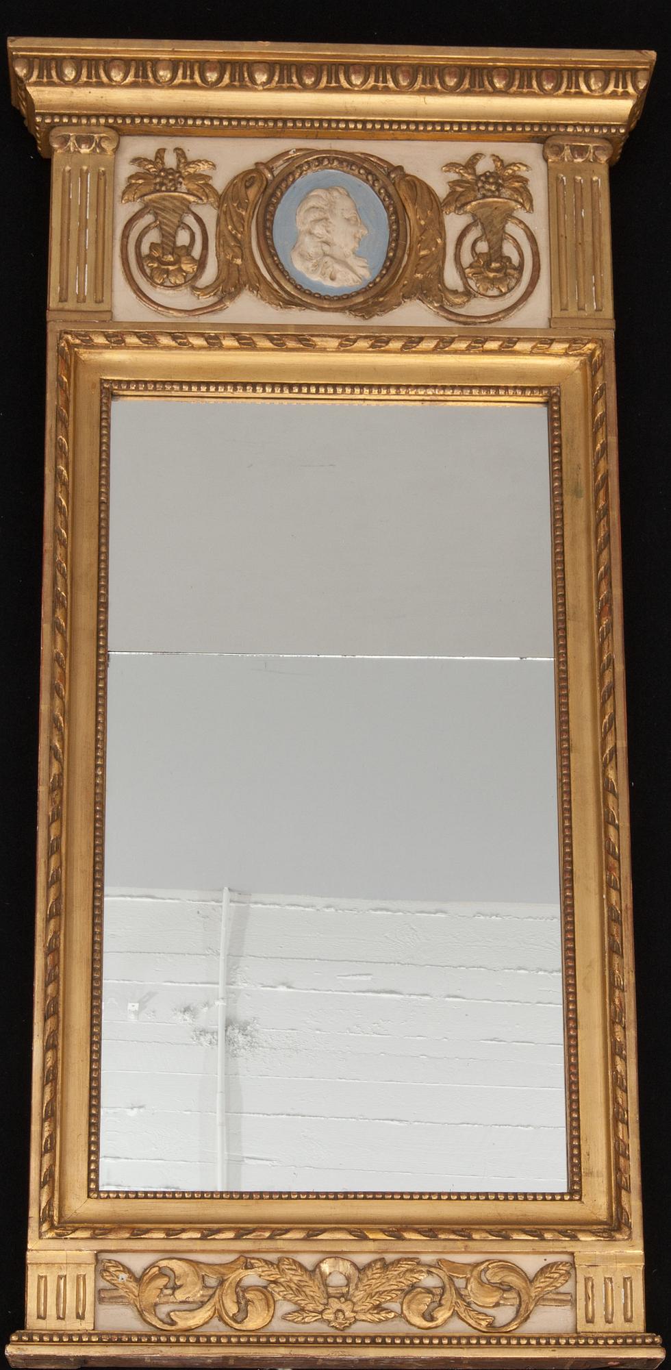 SPEGEL, sengustaviansk, 1700/1800-tal.