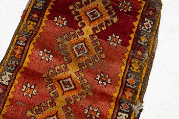 An Antique Anatolian Pillow, possibly from the Sivas area, c. 118 x 60 cm.