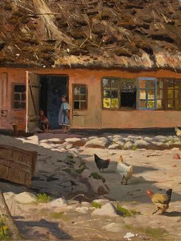 Peder Mork Mönsted, Husmandshuse, Hilleröd.