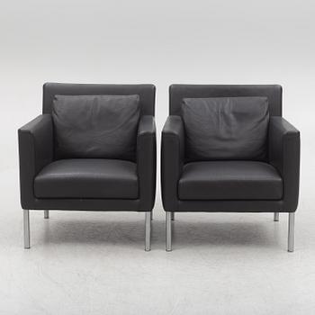 Walter Knoll, a pair of armchairs, 'Jason 391'.