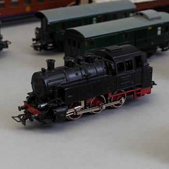 MÄRKLIN TRAIN-SET. 1950s/60s.