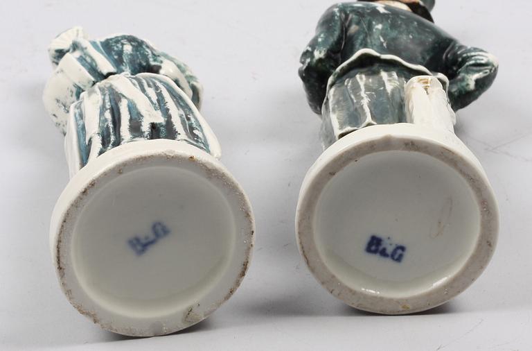 FIGURINER, 2 st. Porslin, Bing o Gröndahl.