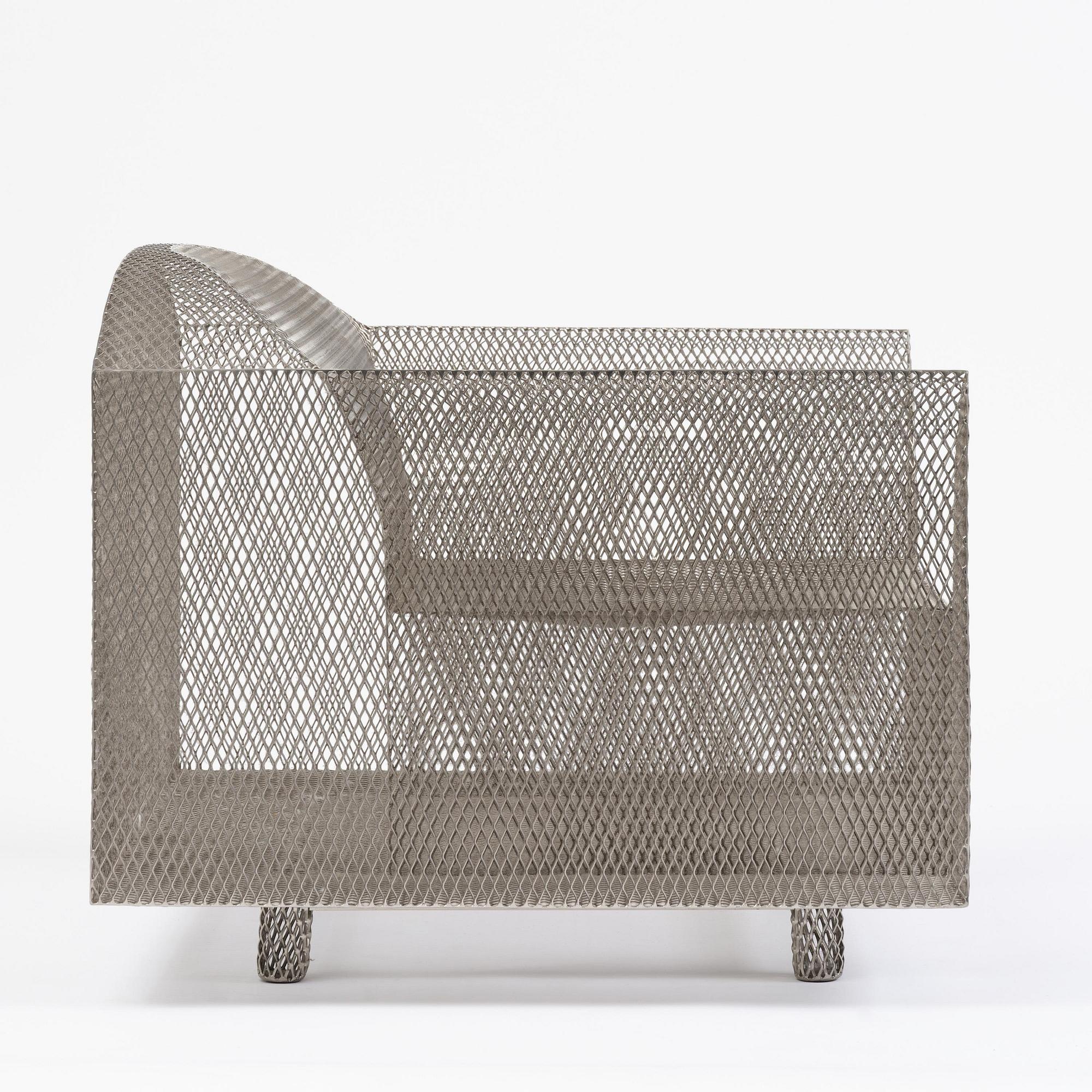 Shiro Kuramata, fåtölj, "How High the Moon", Vitra, 2003.