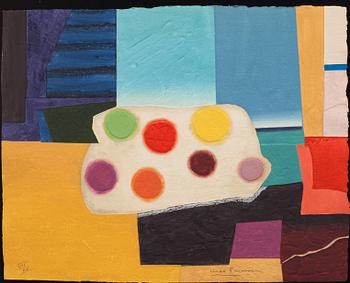 MAX PAPART, carborundum. Signerad och numrerad VII/XV.