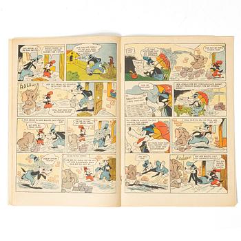 Comic book, Kalle Anka & Co, no. 7, 1949.
