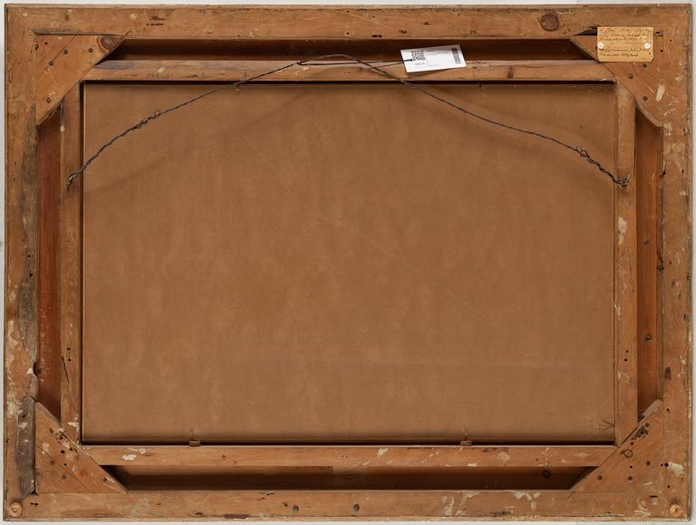 WALDEMAR TODE, oil on canvas/panel, signed and dated 1891.