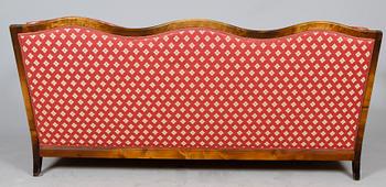 SALONGSMÖBEL, 4 del, Chippendalestil, 1930-tal.