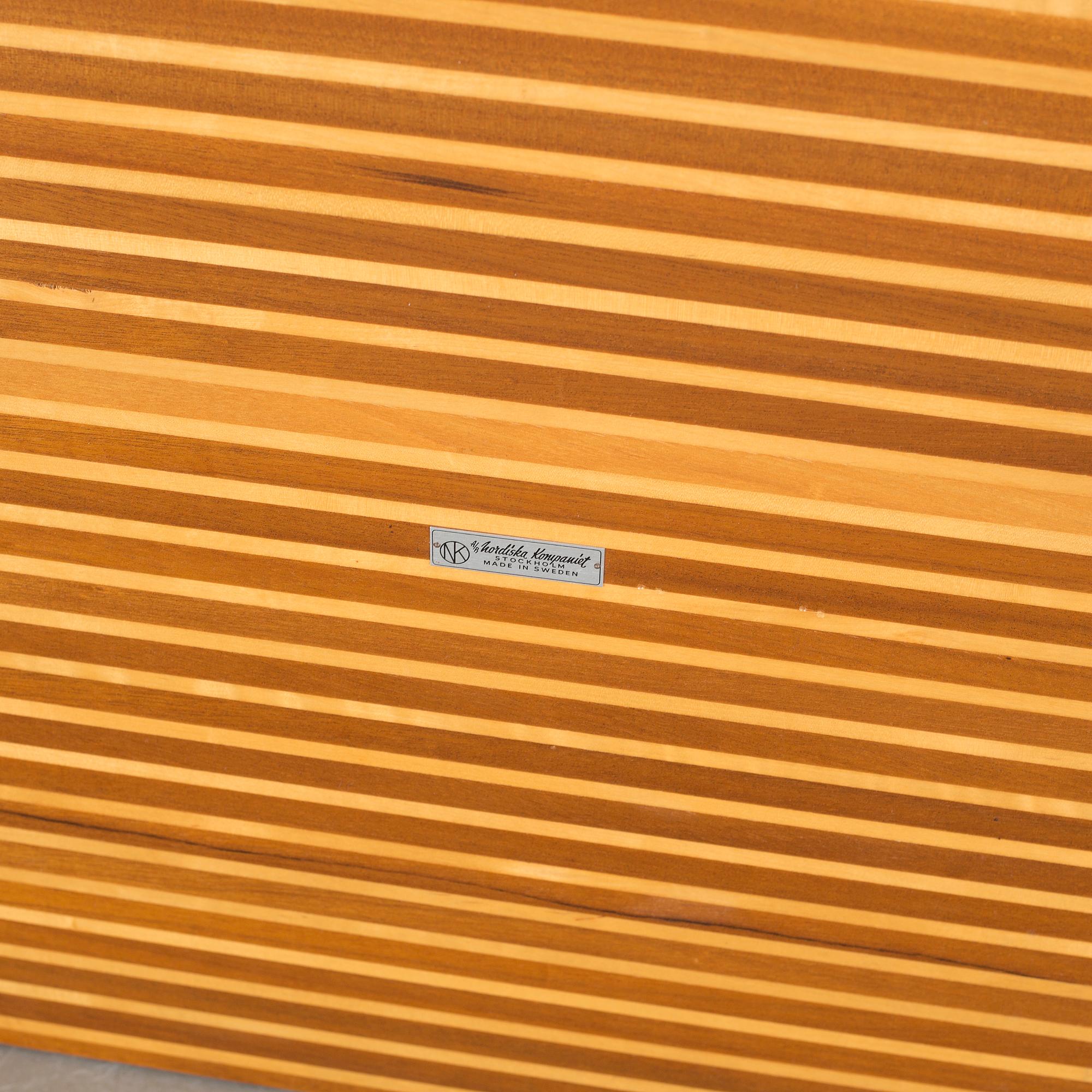 NK-DESIGN, soffbord, "579-041" ur Triva-kollektionen, AB Nordiska Kompaniet, modell lanserad 1954.