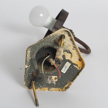 Vägglampor, ett par, Swedish Modern, ASEA, 1900-talets mitt.