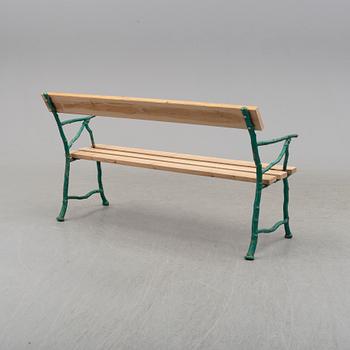 TRÄDGÅRDSSOFFA, omkring år 1900.