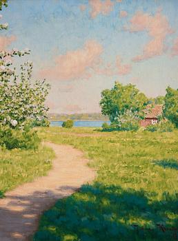 Johan Krouthén, Summer Landscape.
