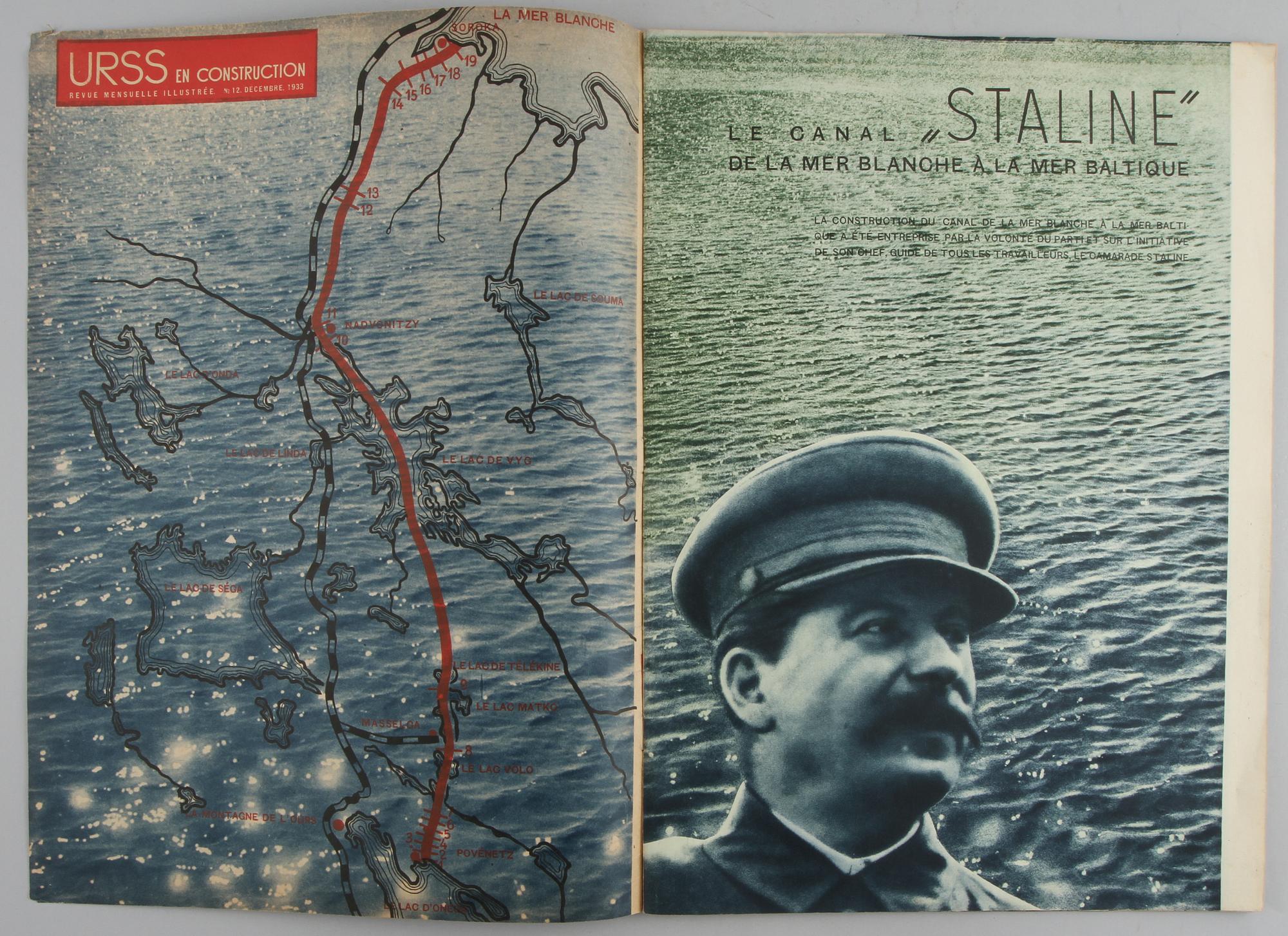 TIDNING, URSS en construction, Nr 12, december 1933.