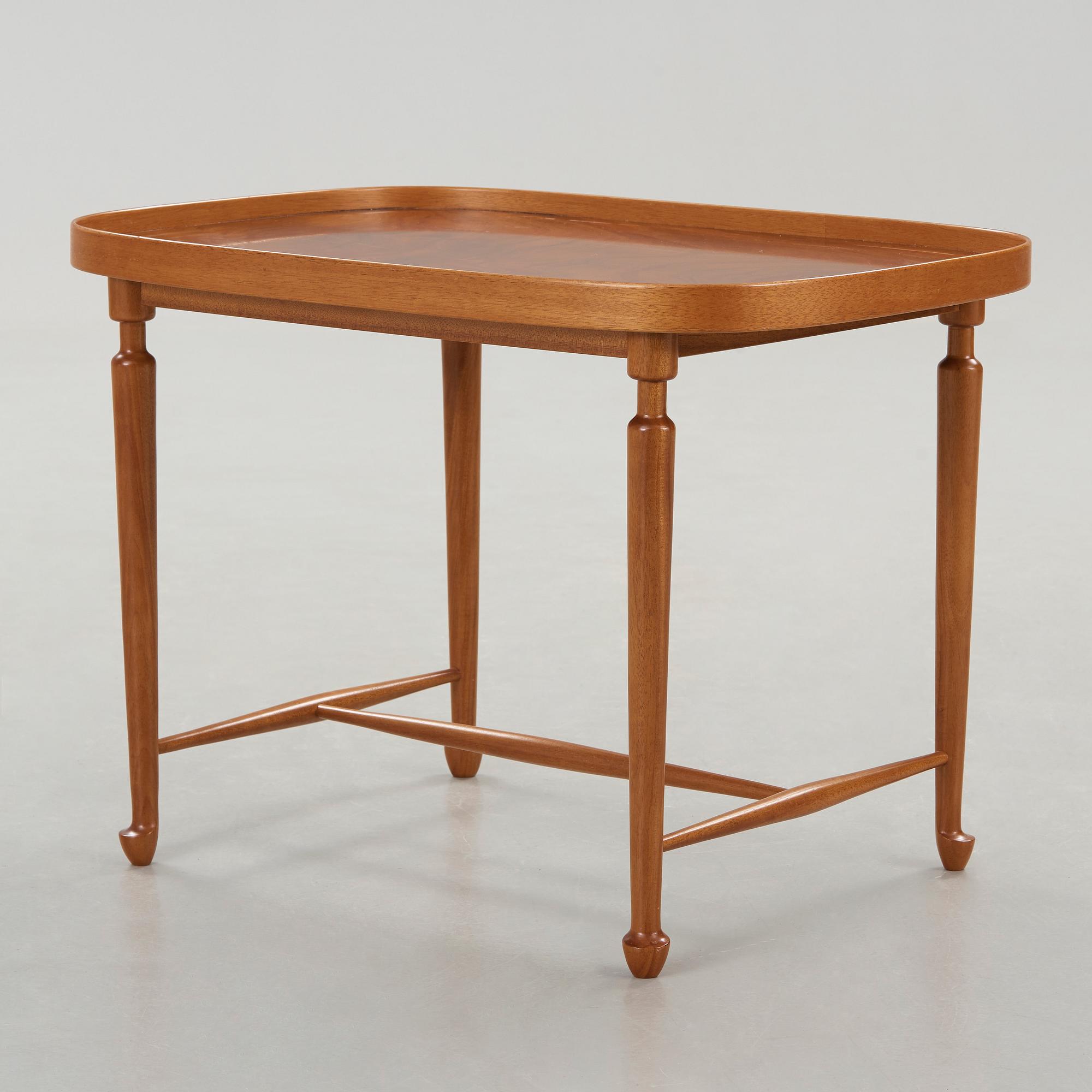 JOSEF FRANK, a mahogany table model 961 for Firma Svenskt Tenn.