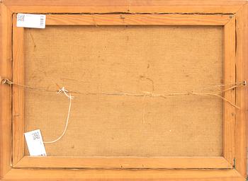 Uno Vallman, olja på duk, signerad och daterad 1951.