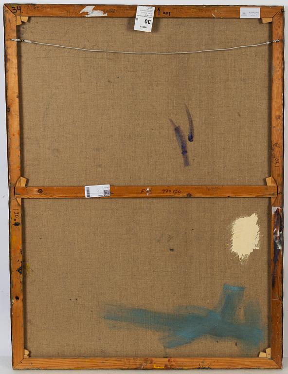 Jarl Ingvarsson, oil on canvas, signed and dated 1985 verso.