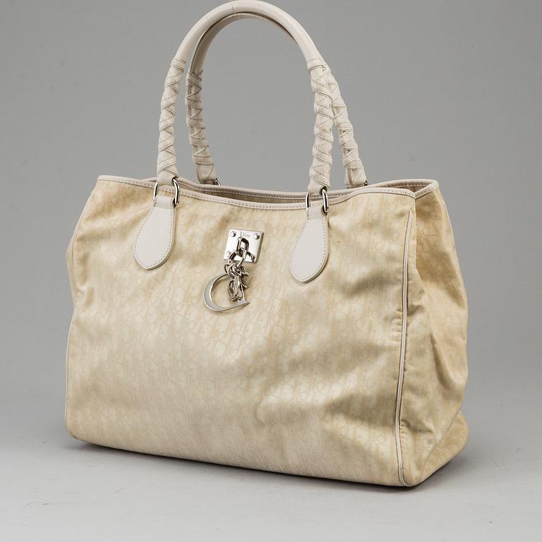 CHRISTIAN DIOR, 'Oblique Canvas Handbag'.