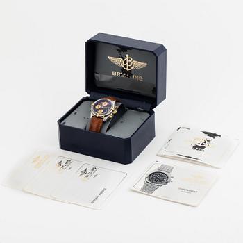BREITLING, Chronomat,chronograph, wristwatch, 39 mm.
