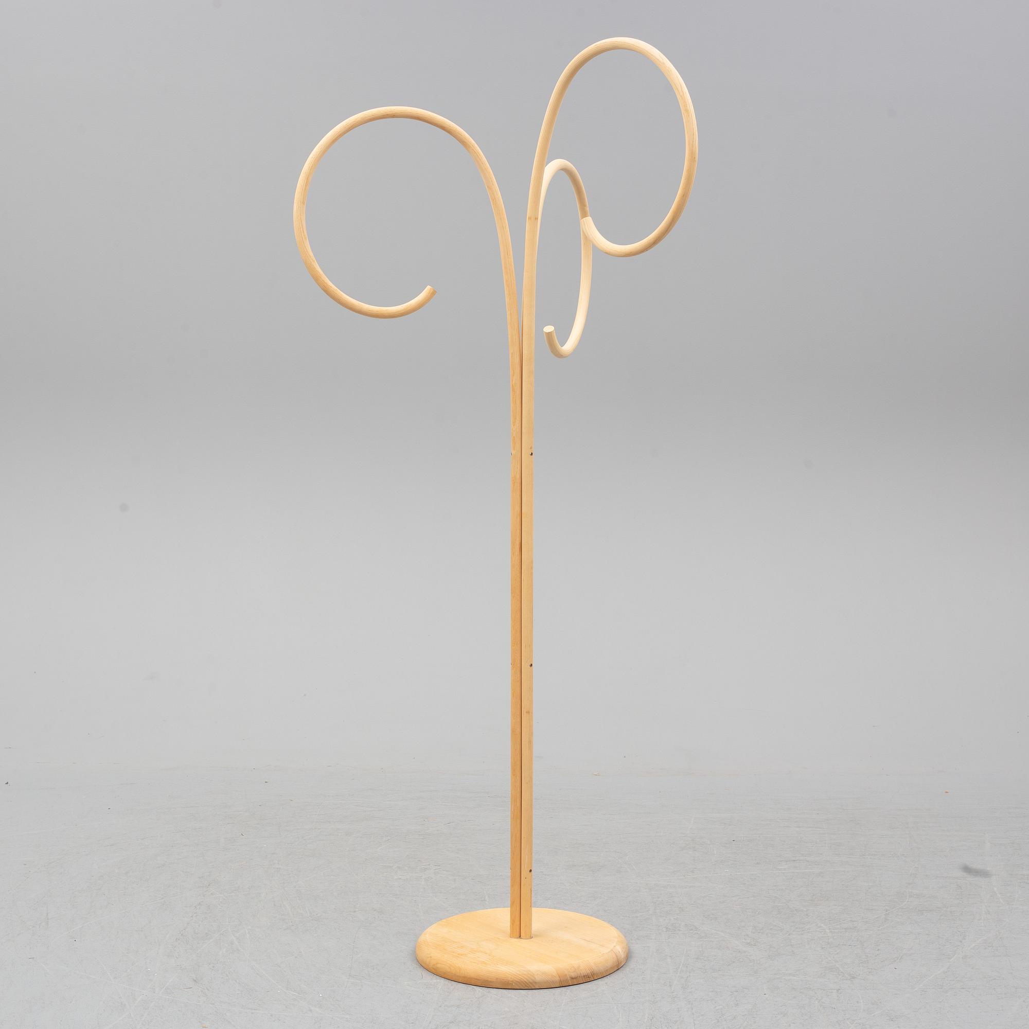 NINA JOBS, a 'Loop' ash clothes hanger, Gärsnäs.