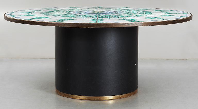 A Björn Wiinblad tiletop table, Denmark.