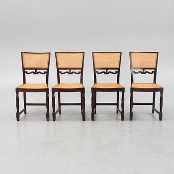 Stolar, 4 st, Nordiska Kompaniet, NK, 1923.